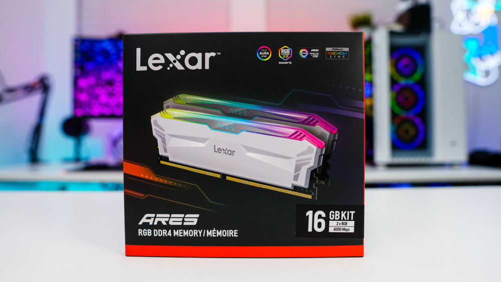 Lexar ARES RGB DDR4-4000 16GB Memory Kit